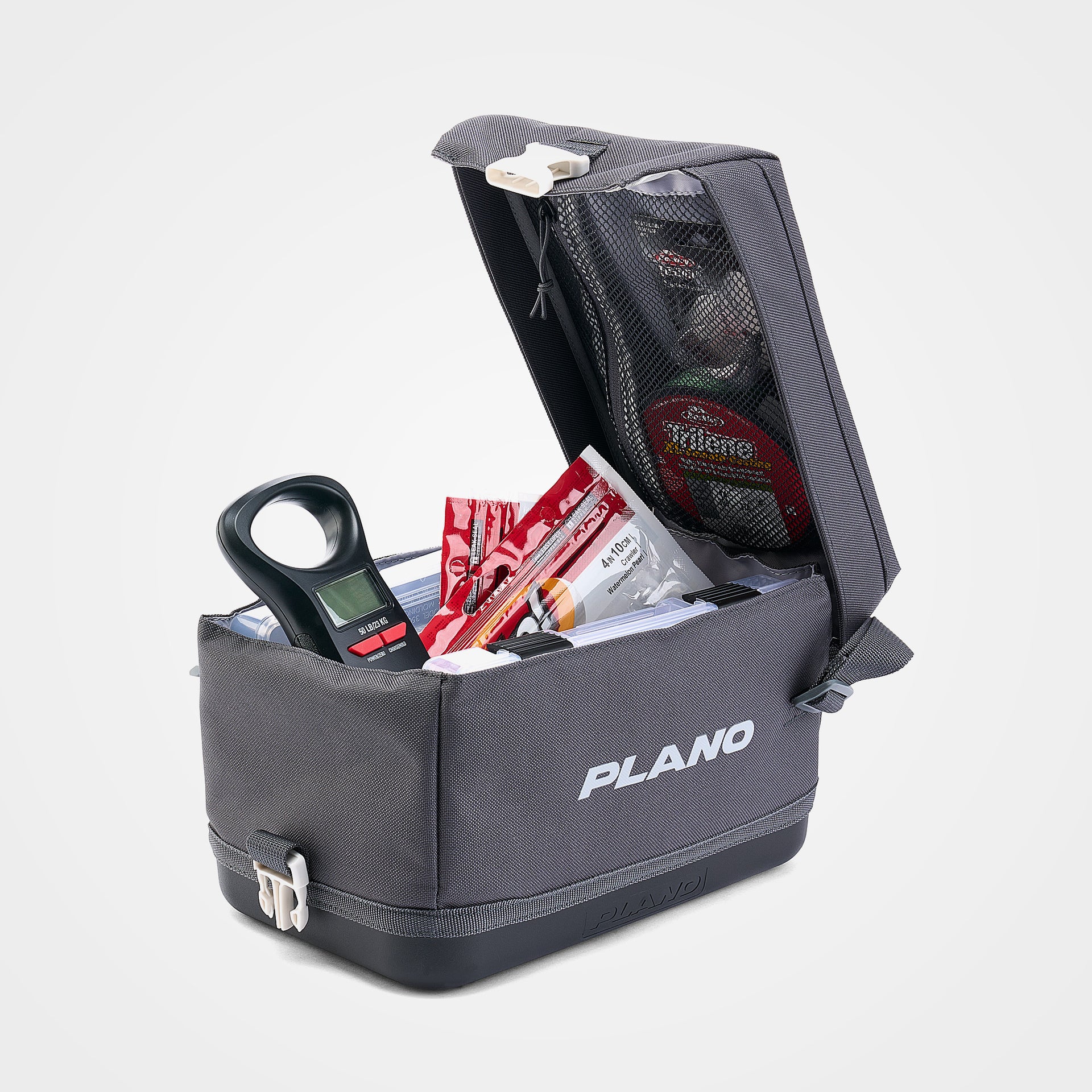 PLANO Weekend Series Tackle Bag - Medium Size With 2 StowAway Boxes, MOLLE Panel, For Fishing Gear Storage Tackle Box PLANO Weekend Series Tackle Bag - Medium Size With 2 StowAway Boxes, MOLLE Panel, For Fishing Gear Storage Tackle Box