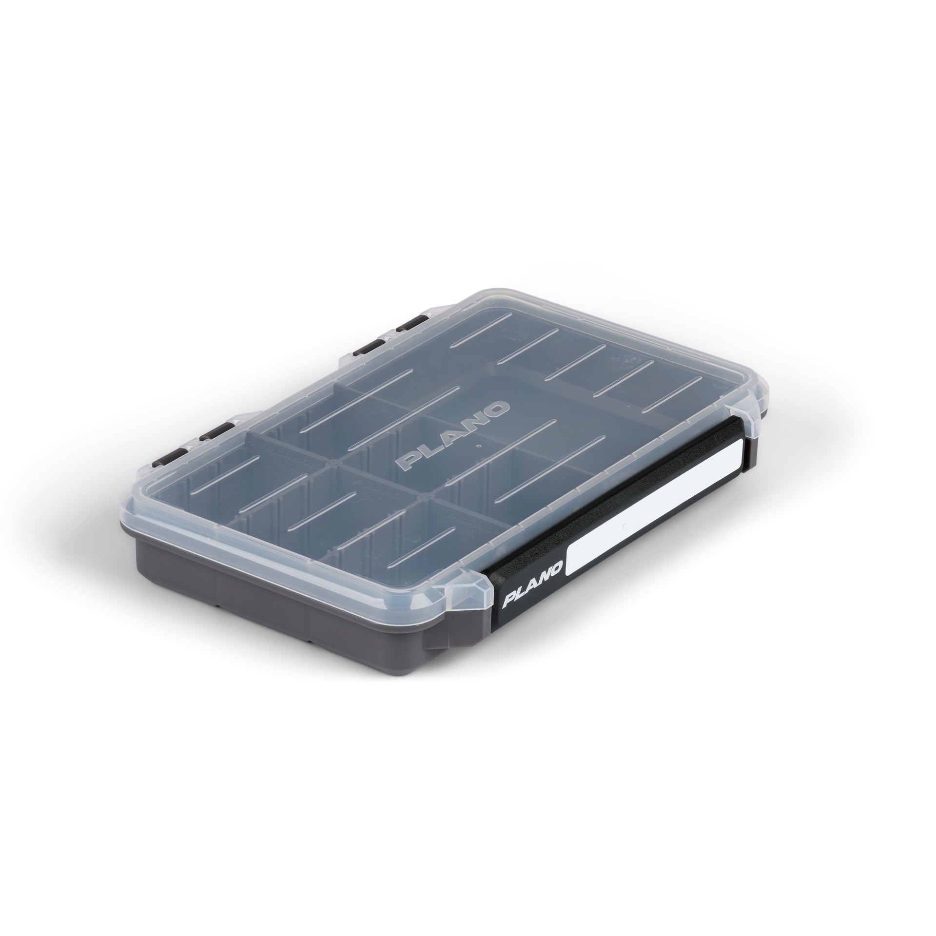 Plano fishing tackle box on a white background