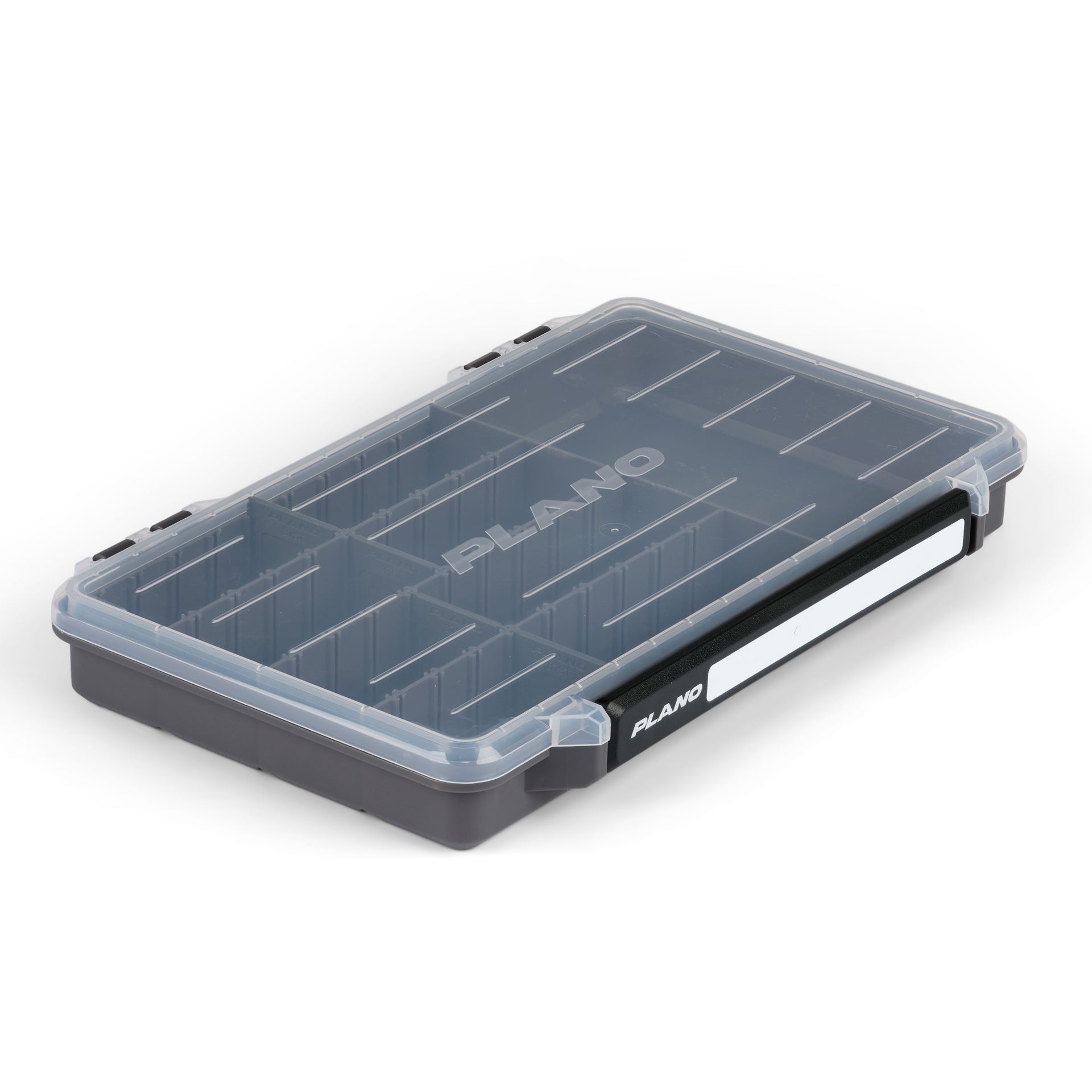 Plano fishing tackle box on a white background