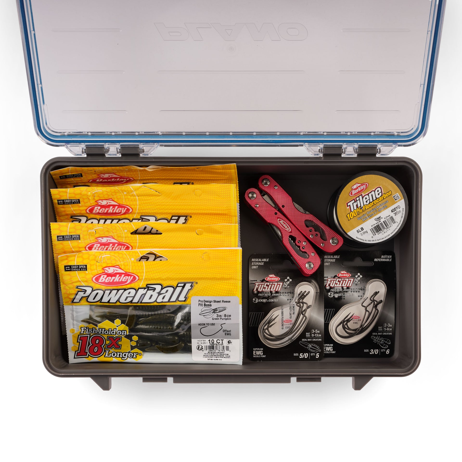 berkley powerbait tackle box Plano Waterproof Deep Open StowAway