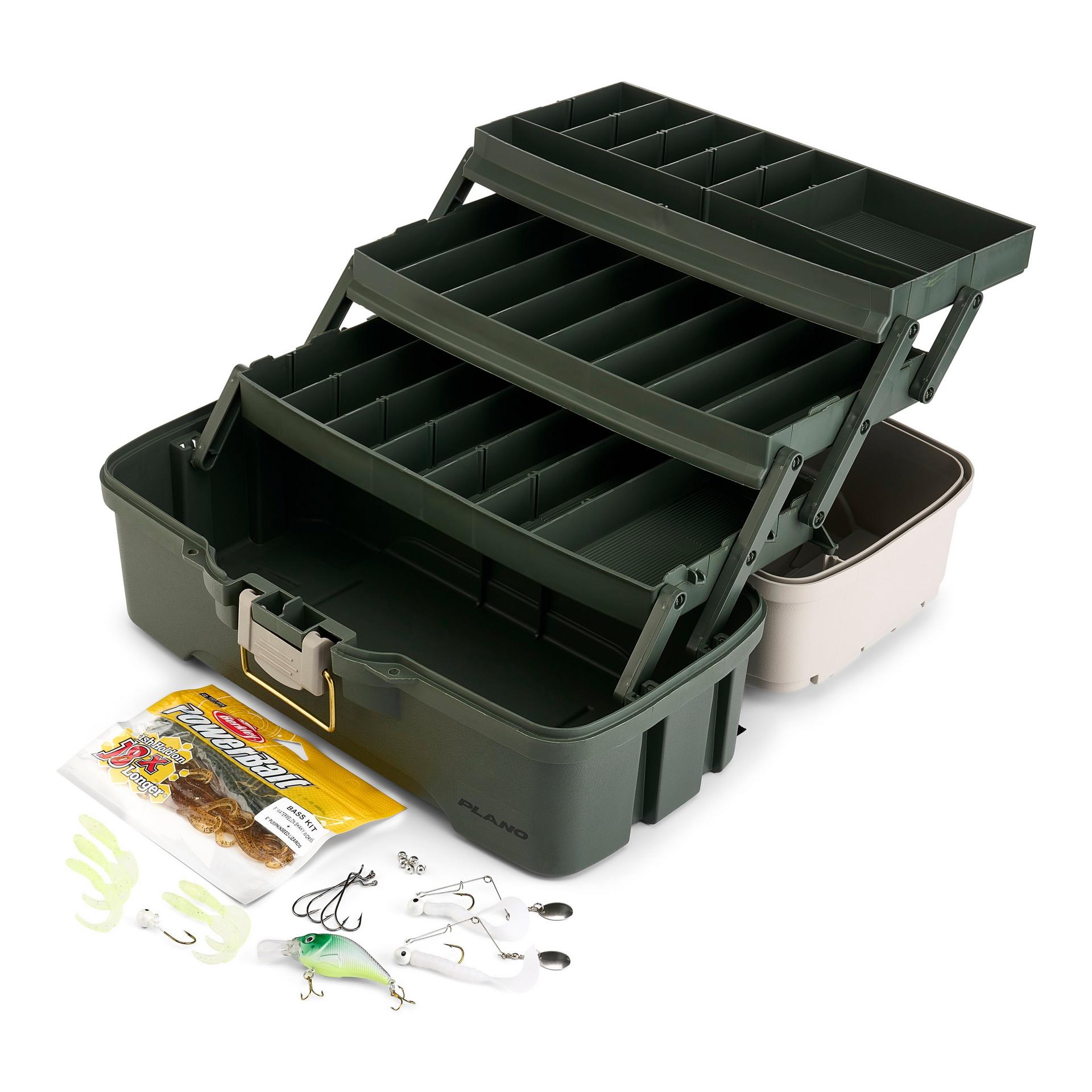 Three-Tray Tackle Box Bass Kit|Plano®