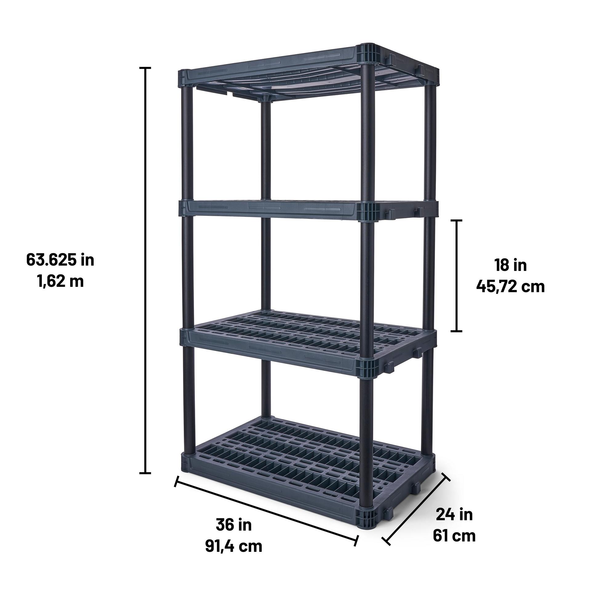 4-Shelf Extra Heavy-Duty Storage Unit|Plano®
