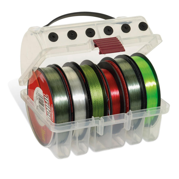 empty plastic spools for fishing line Plano ProLatch Line Spool Box